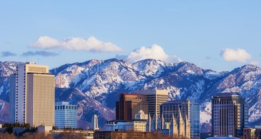 Salt Lake City skyline