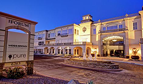 View of the Scottsdale branch from the parking lot